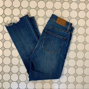 Madewell Cali Demi Boot Cropped Jeans